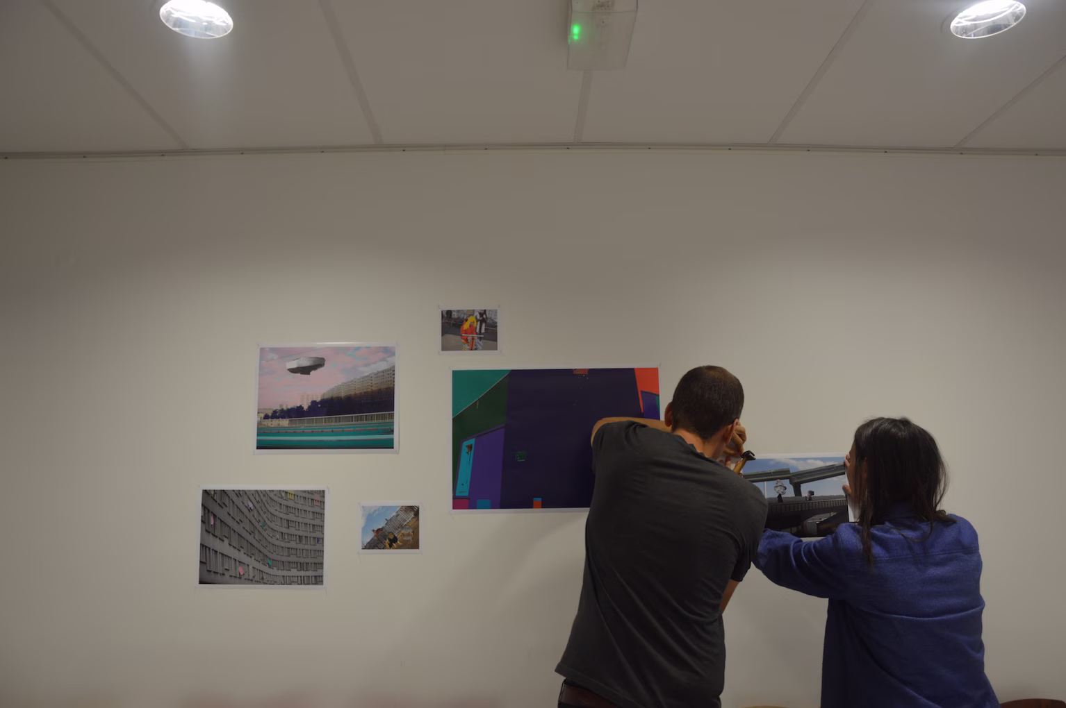 Photo de MELER LES POINTS DE VUES-Classe art du college Charles Beaudelaire